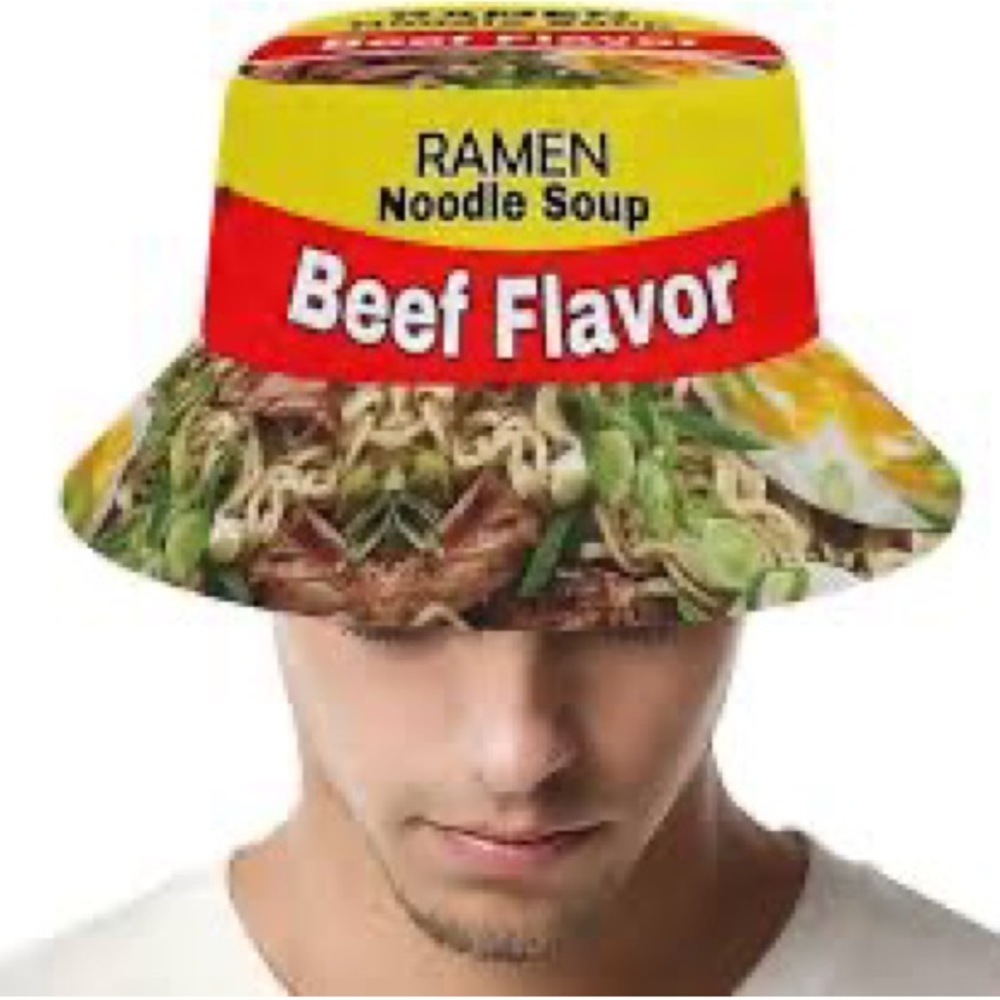 Ramen Noodle Bucket Hat